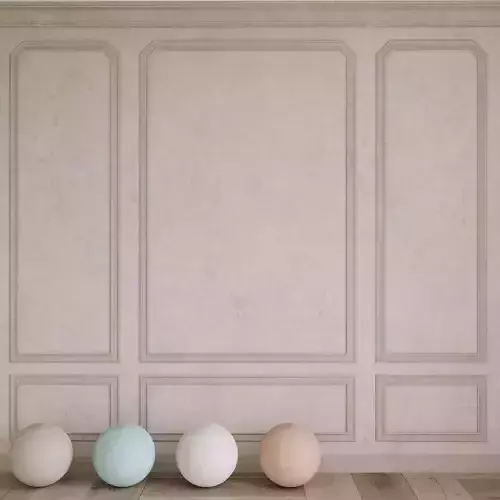 Decorative plaster and molding 4 colors