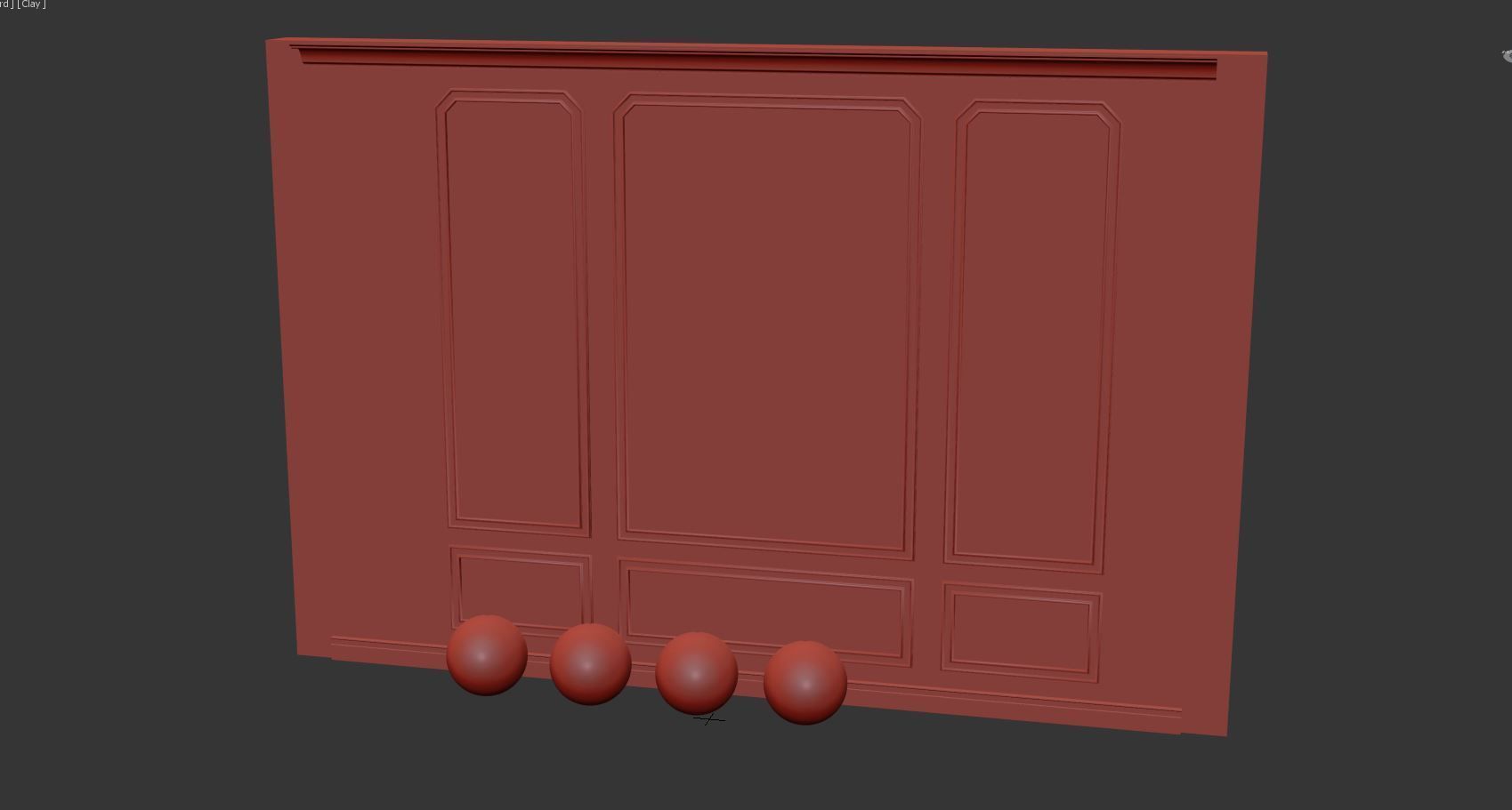 Decorative plaster and molding 4 colors Texture_7