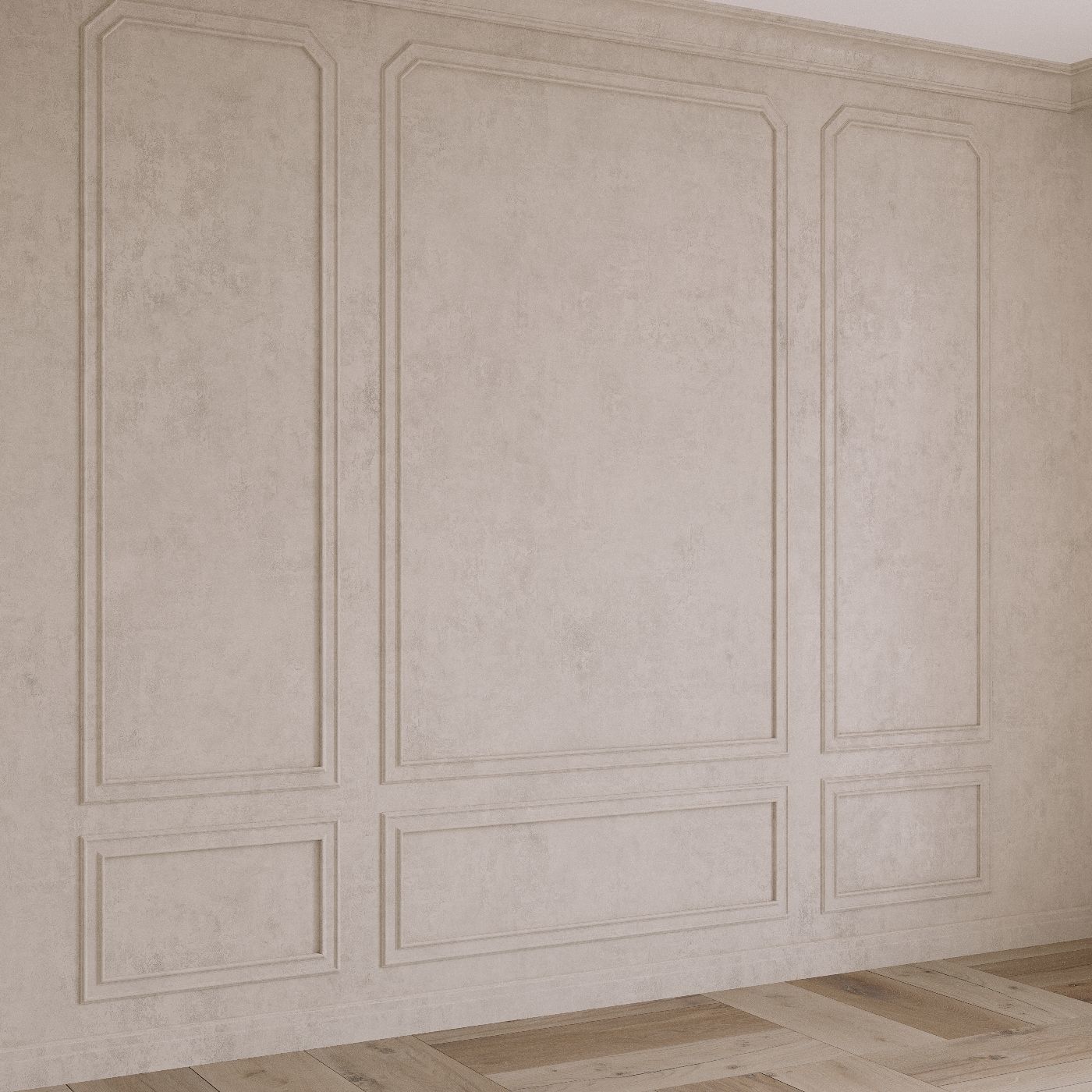 Decorative plaster and molding 4 colors Texture_5