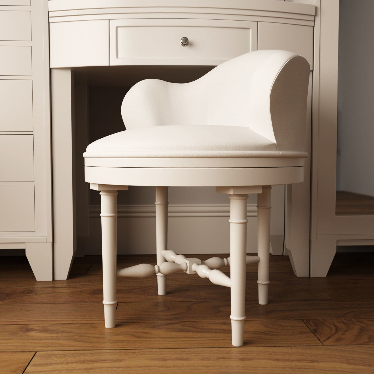 Dressing table 02 3D model_2