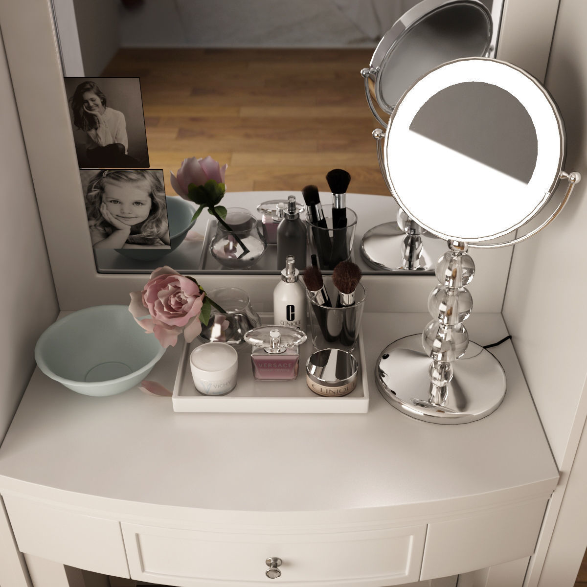 Dressing table 02 3D model_1