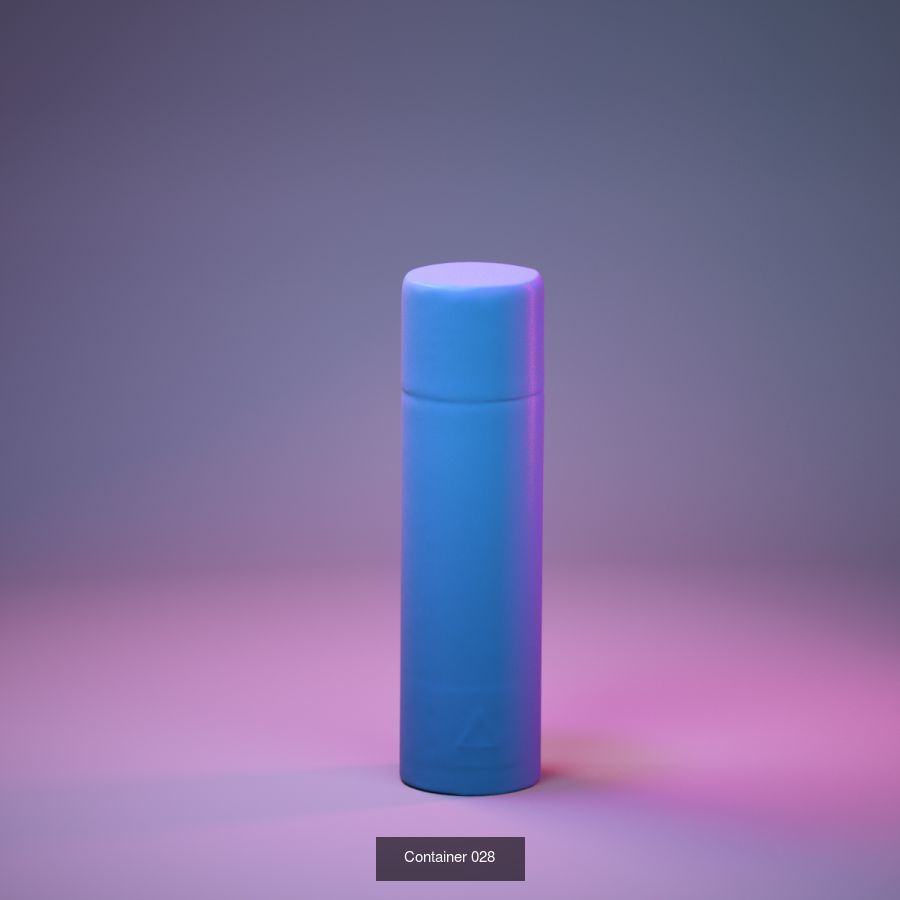 50 Plastic and Glass Containers 3D Model Collection_50