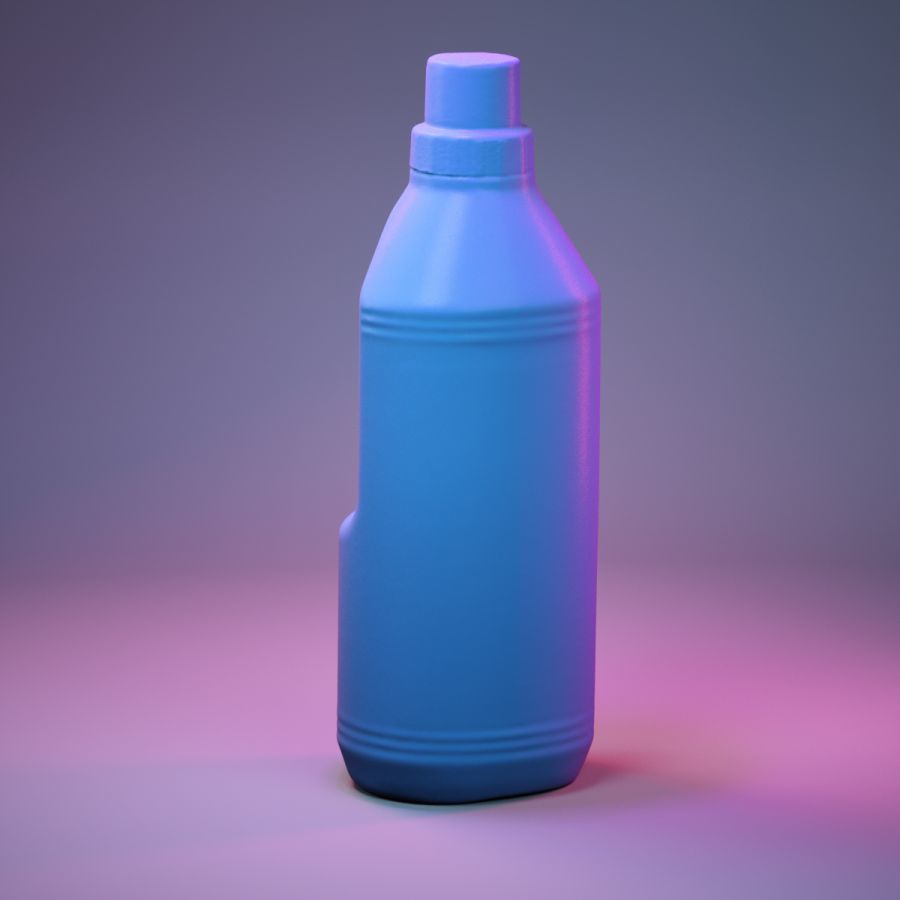 50 Plastic and Glass Containers 3D Model Collection_93