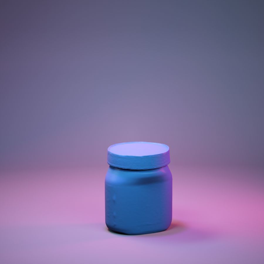 50 Plastic and Glass Containers 3D Model Collection_77