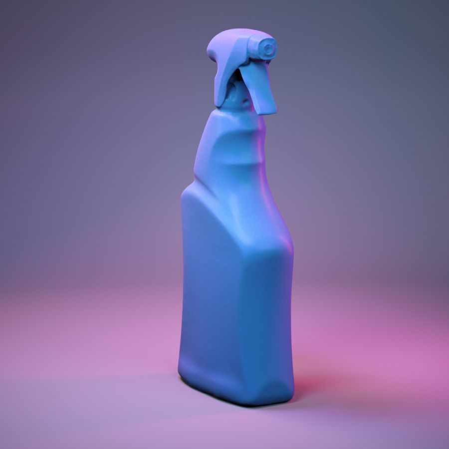 50 Plastic and Glass Containers 3D Model Collection_9