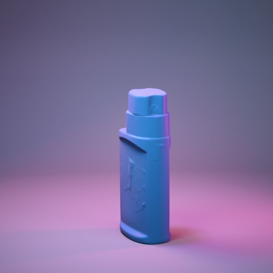 50 Plastic and Glass Containers 3D Model Collection_47