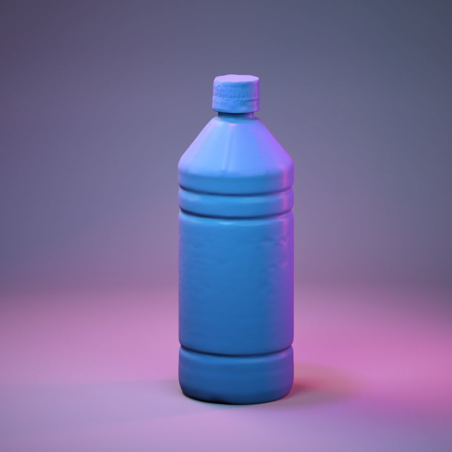 50 Plastic and Glass Containers 3D Model Collection_79