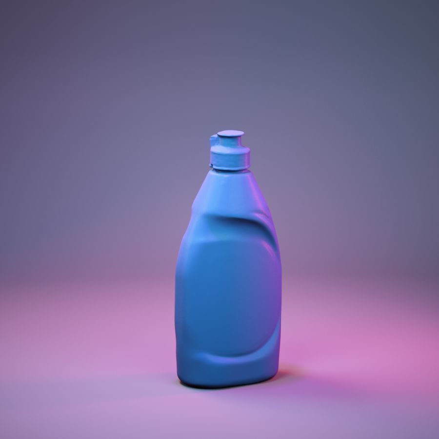 50 Plastic and Glass Containers 3D Model Collection_95