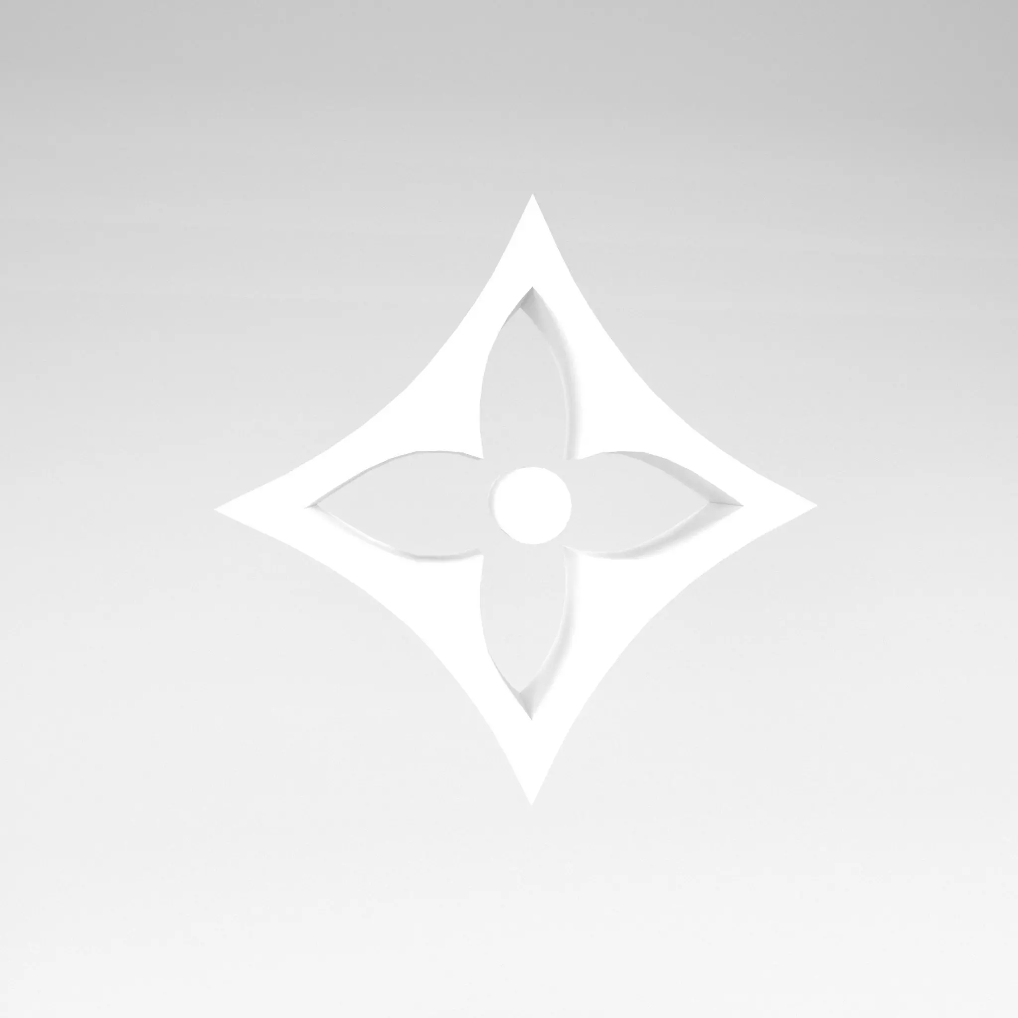 Louis Vuitton Pattern v1 004 Free low-poly 3D model_0