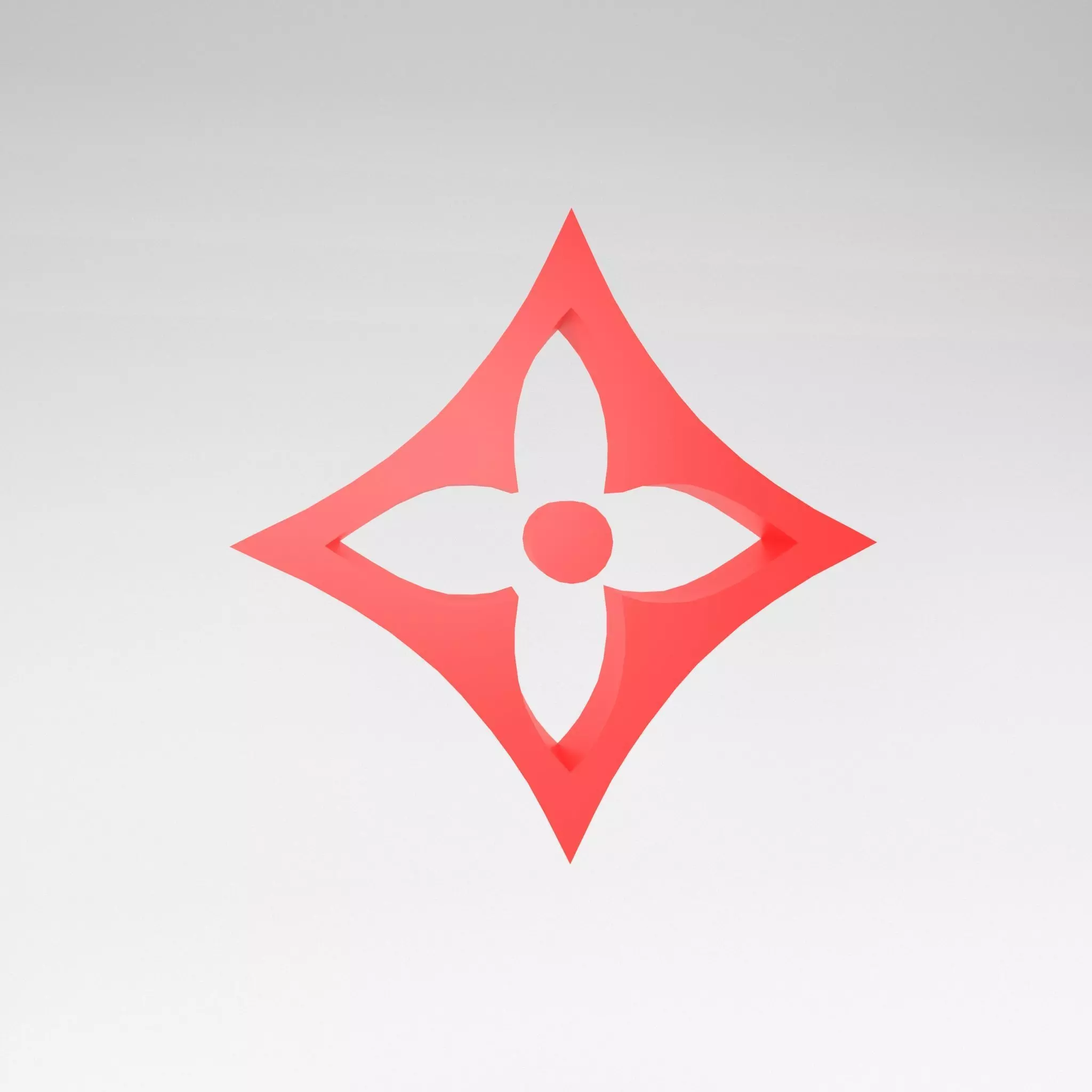 Louis Vuitton Pattern v1 005 Free low-poly 3D model_0