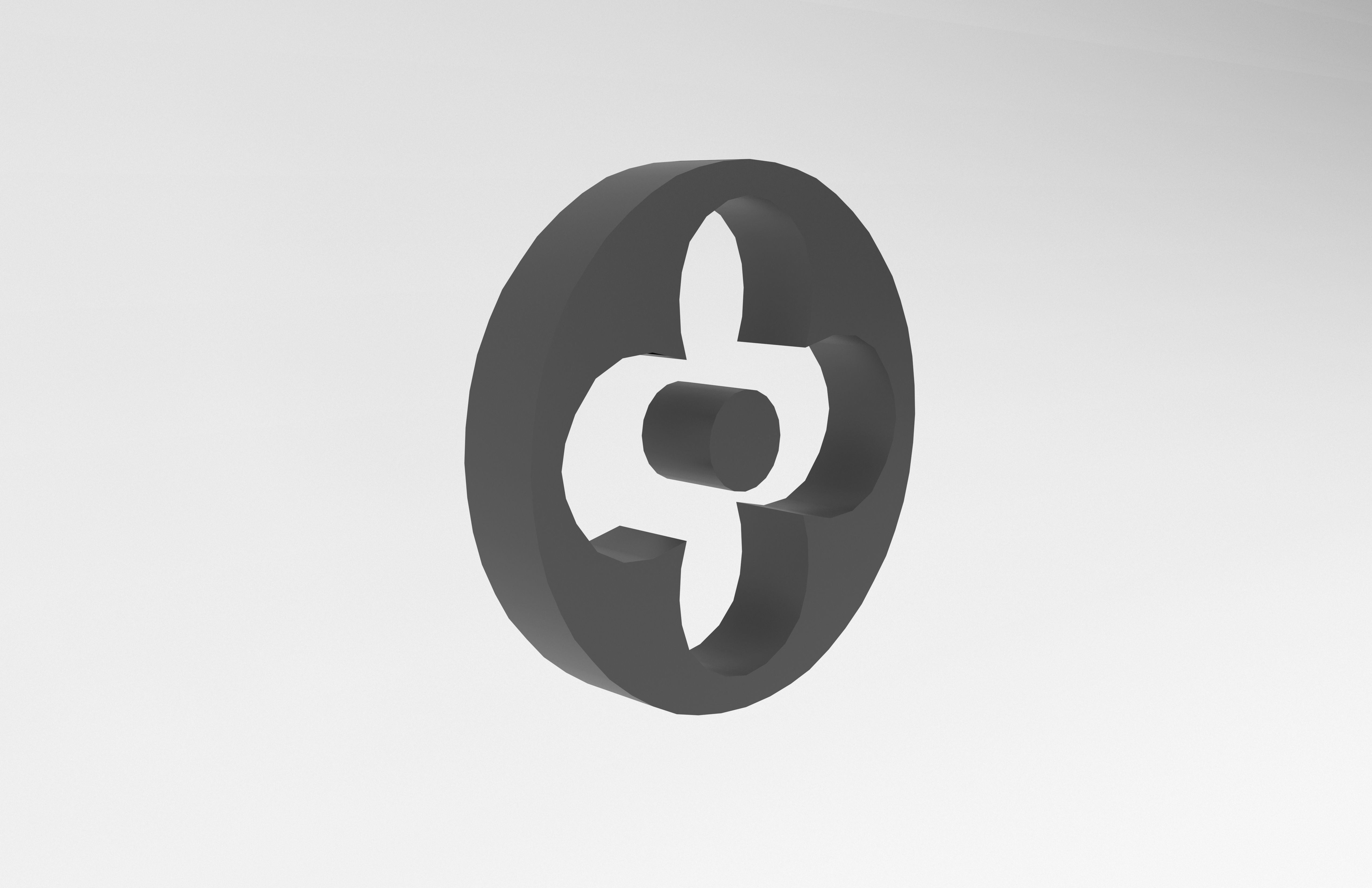 Louis Vuitton Pattern v2 003 Free low-poly 3D model_4