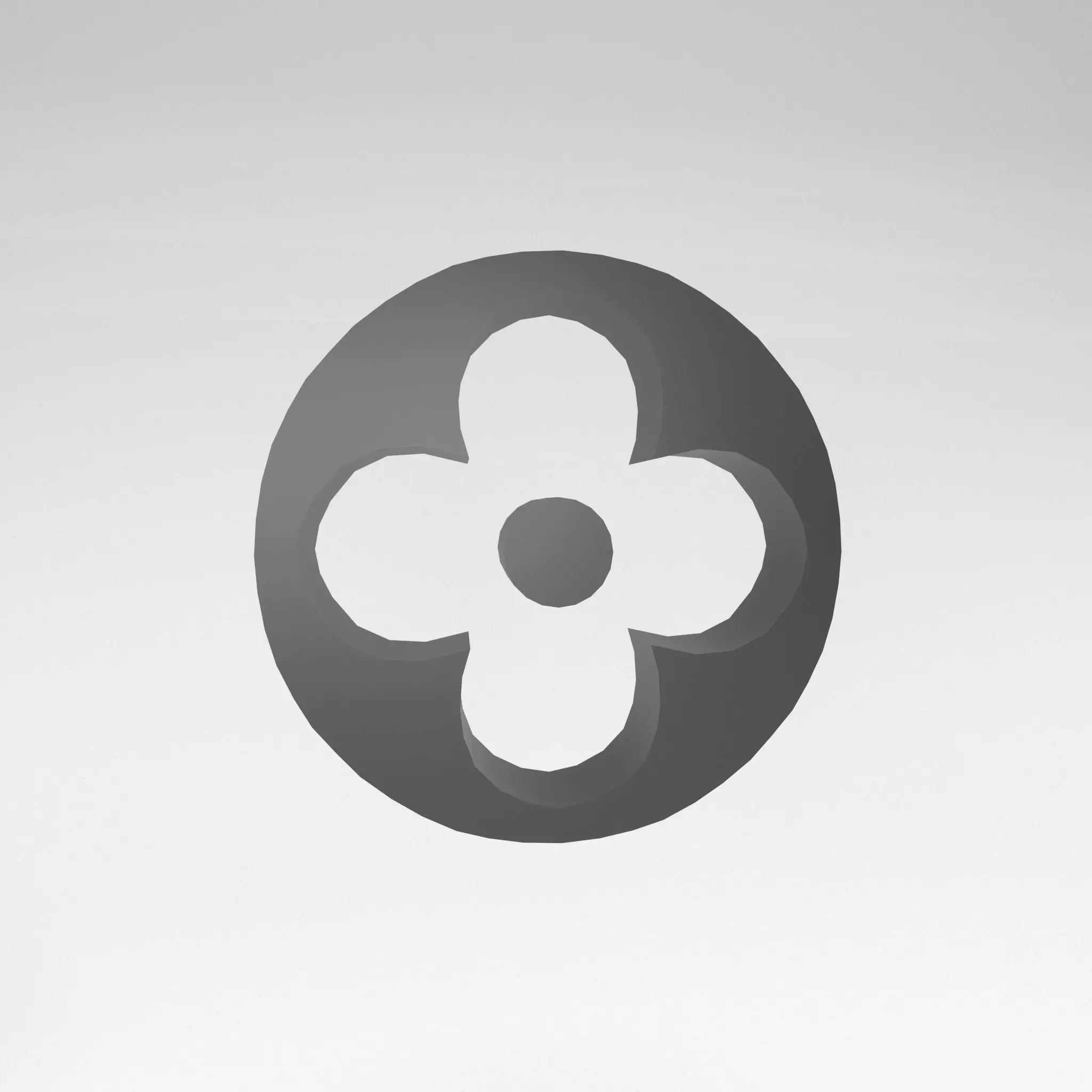 Louis Vuitton Pattern v2 003 Free low-poly 3D model_0