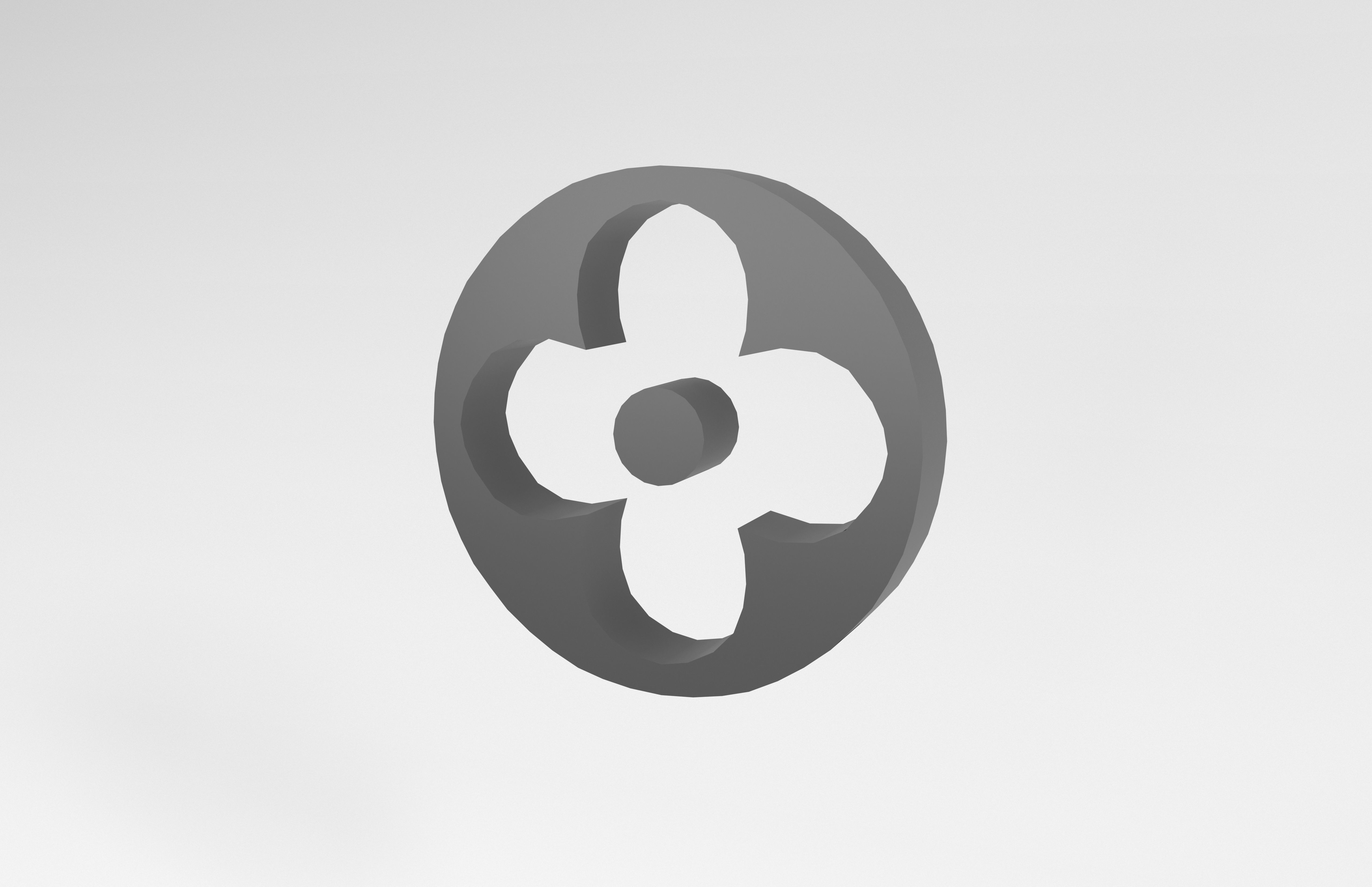 Louis Vuitton Pattern v2 003 Free low-poly 3D model_2