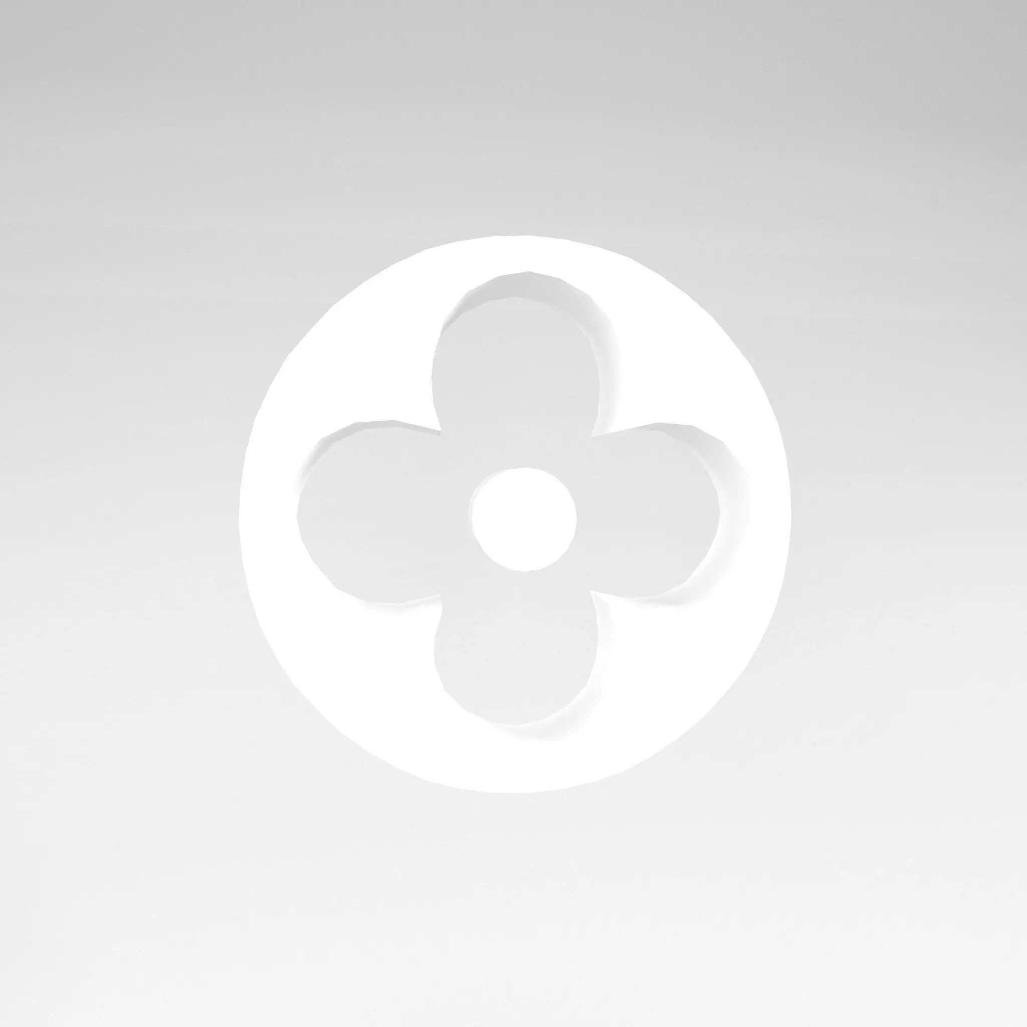 Louis Vuitton Pattern v2 004 Free low-poly 3D model_0