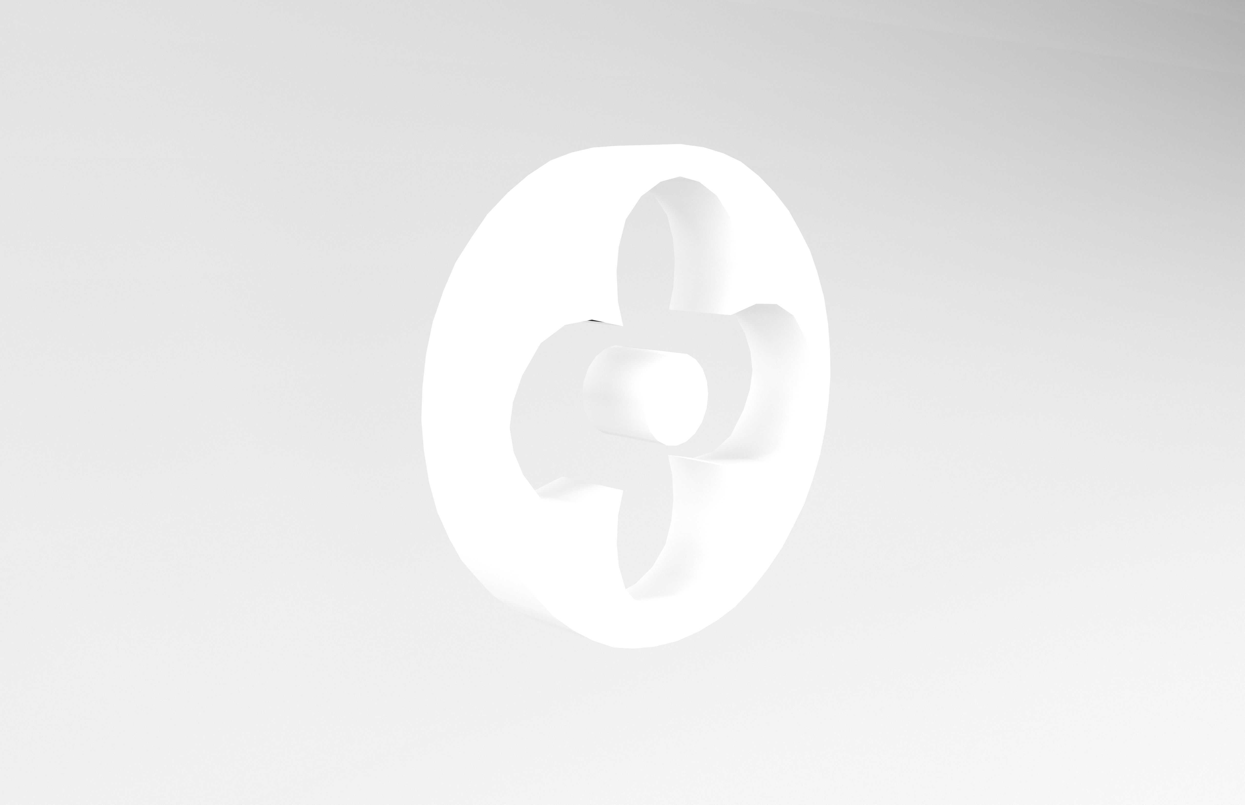 Louis Vuitton Pattern v2 004 Free low-poly 3D model_4