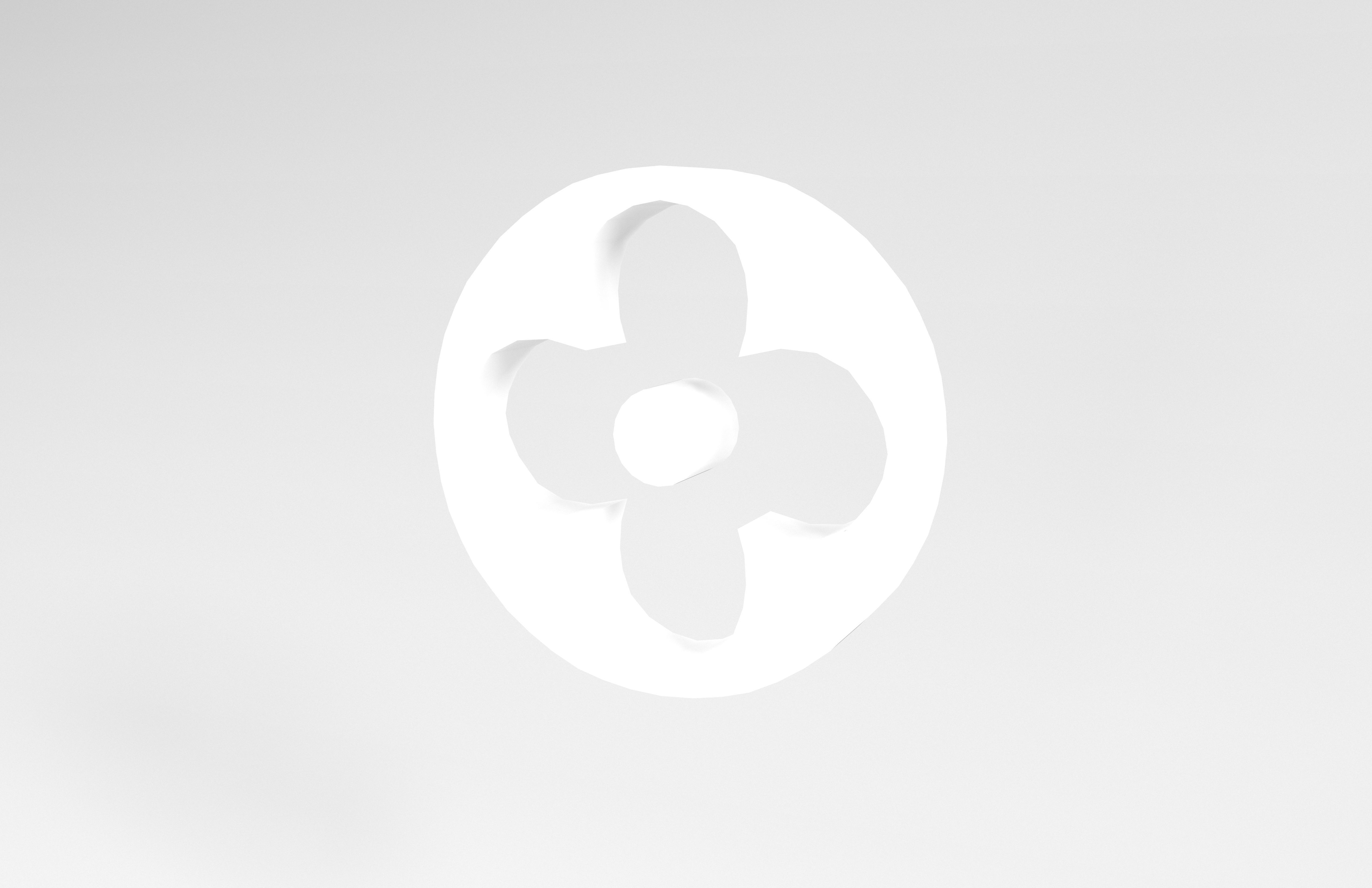 Louis Vuitton Pattern v2 004 Free low-poly 3D model_3