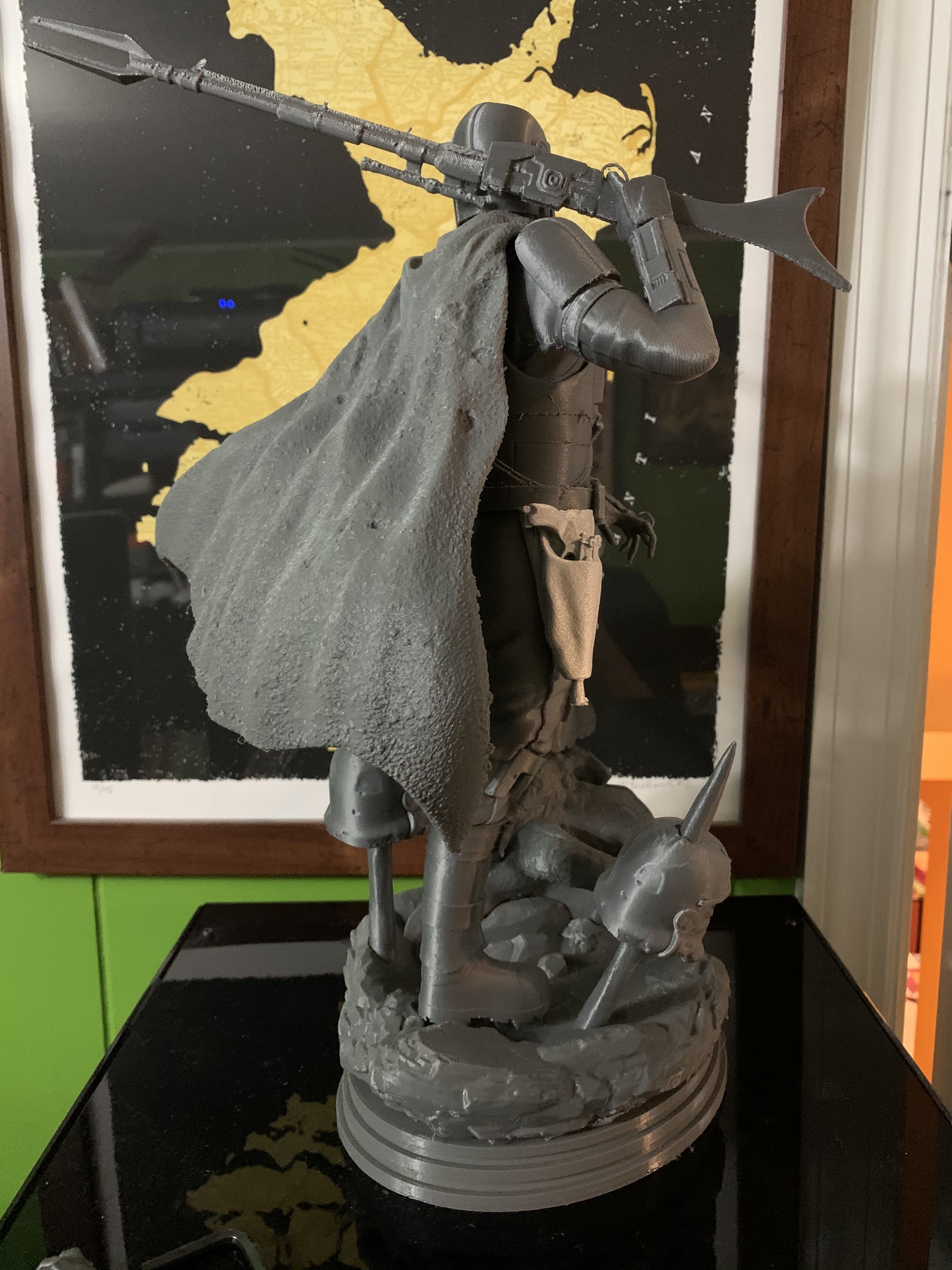 The Mandalorian classic armor Din Djarin 3d printing star wars 3D print model_7