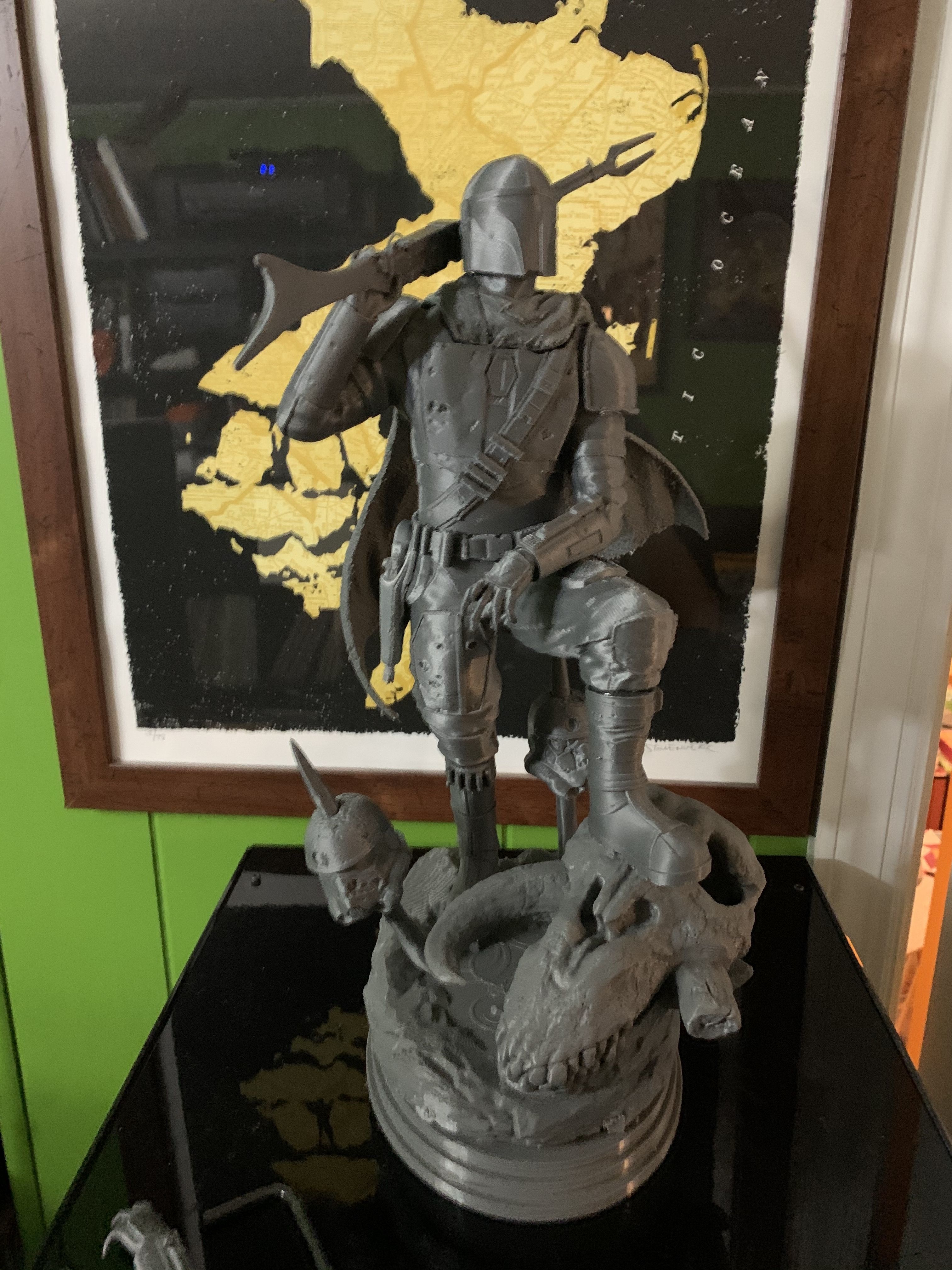 The Mandalorian classic armor Din Djarin 3d printing star wars 3D print model_8