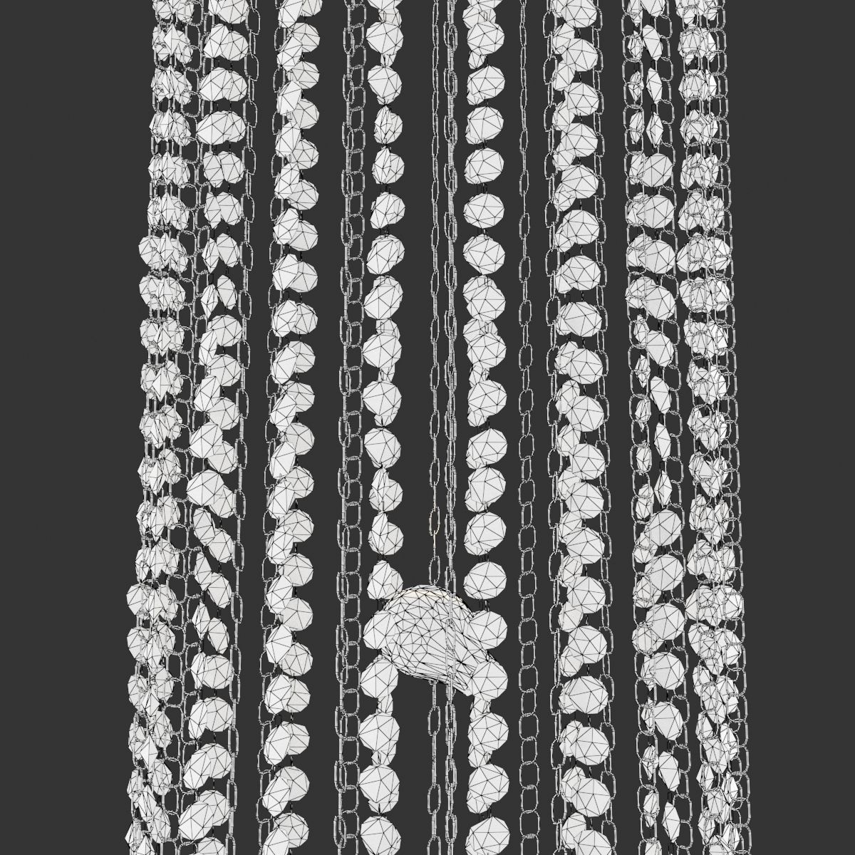  Chandelier Visionnaire Holly 3D model_2