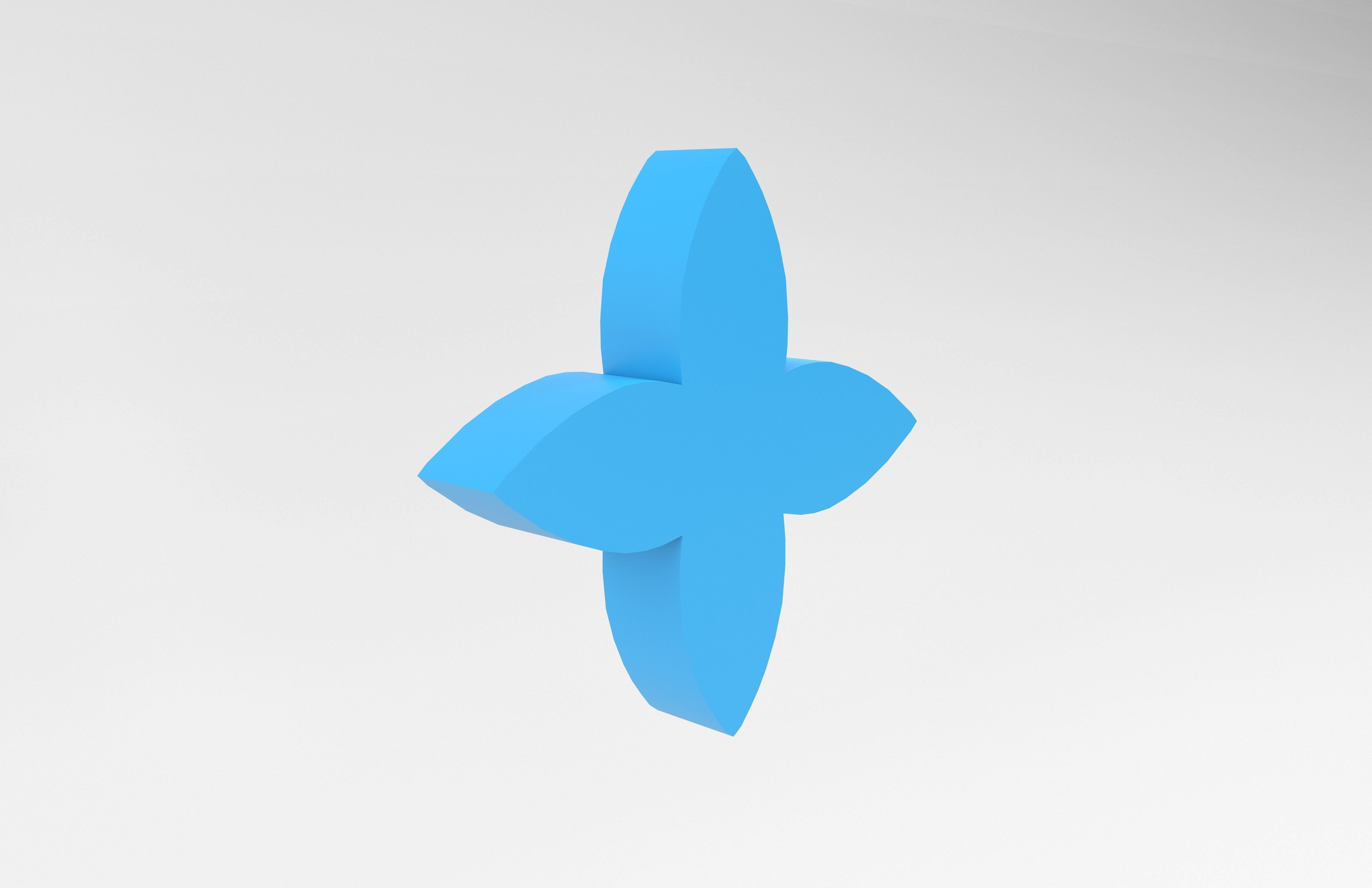 Louis Vuitton Pattern v3 006 Free low-poly 3D model_2