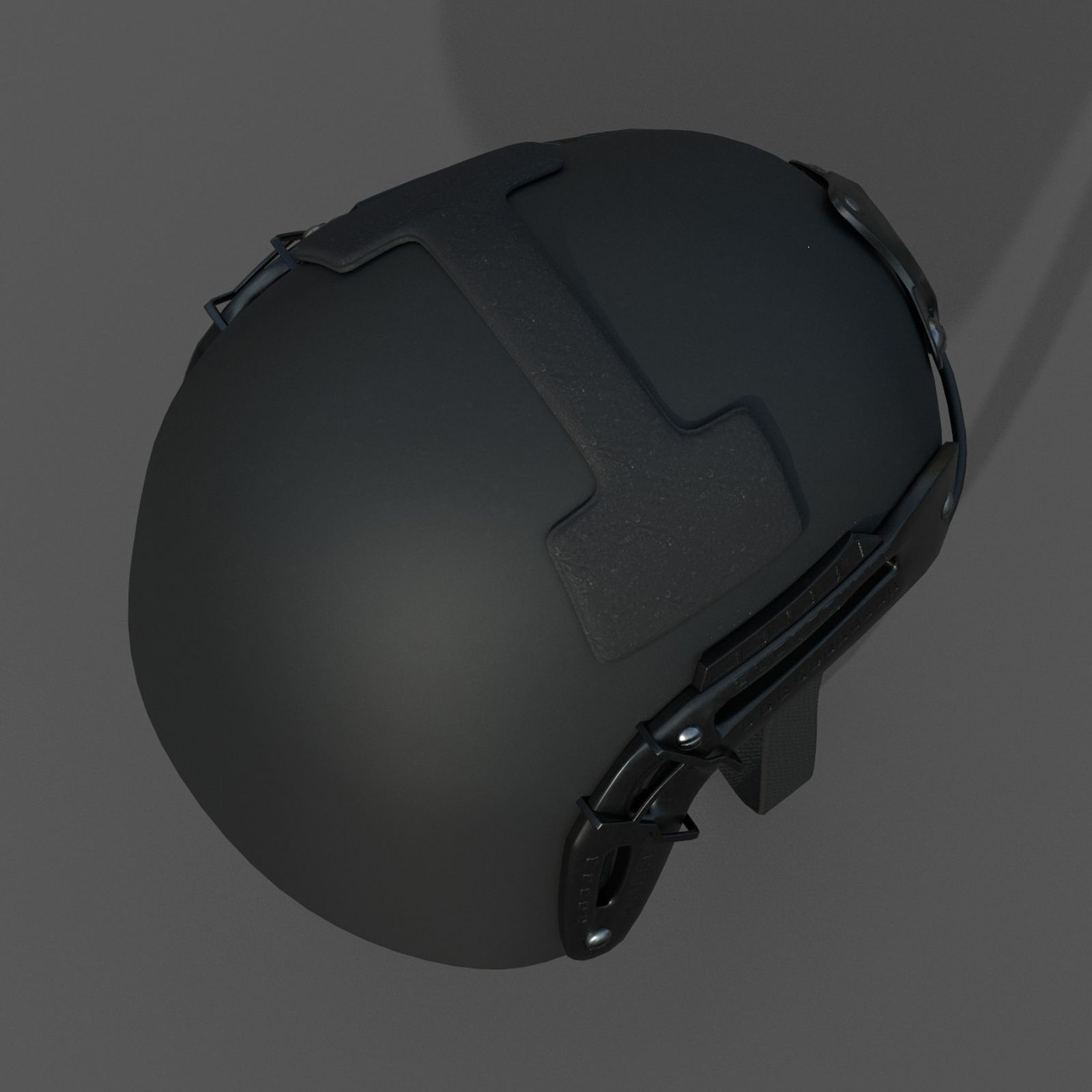 Helmet military combat 3d model  Low-poly 3D model_7