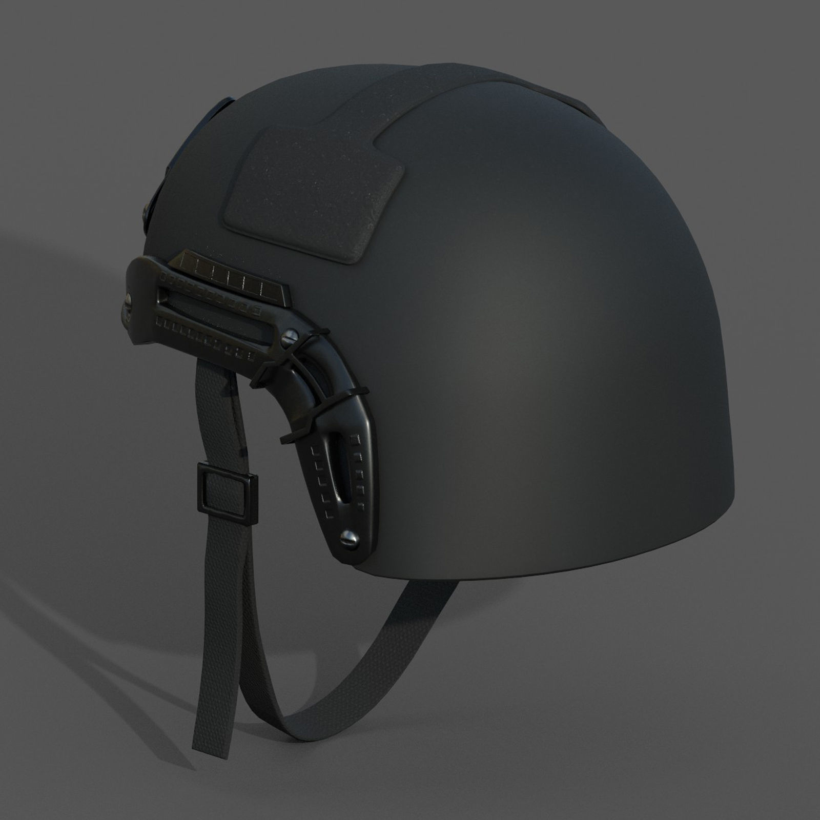 Helmet military combat 3d model  Low-poly 3D model_9