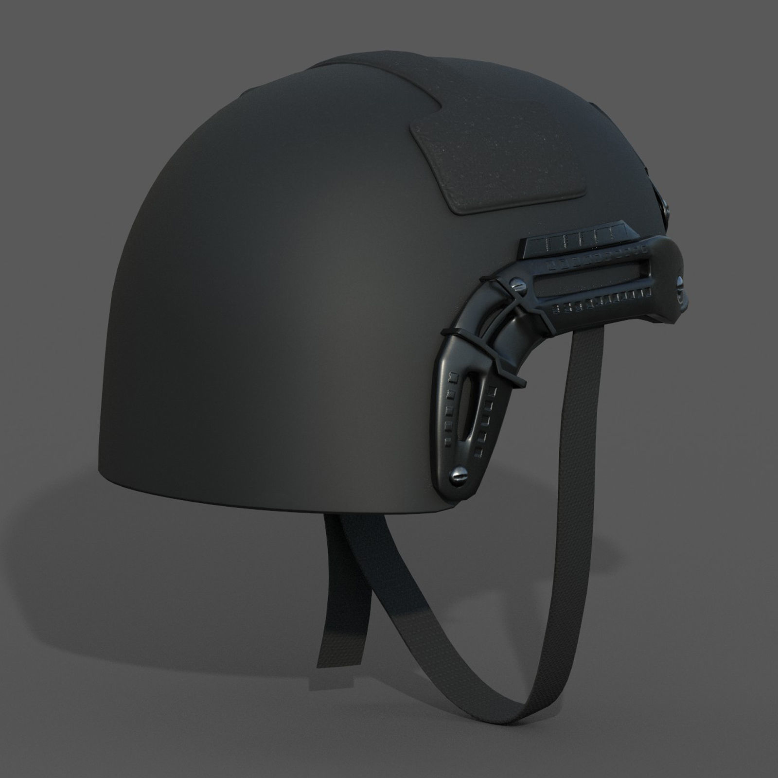 Helmet military combat 3d model  Low-poly 3D model_6