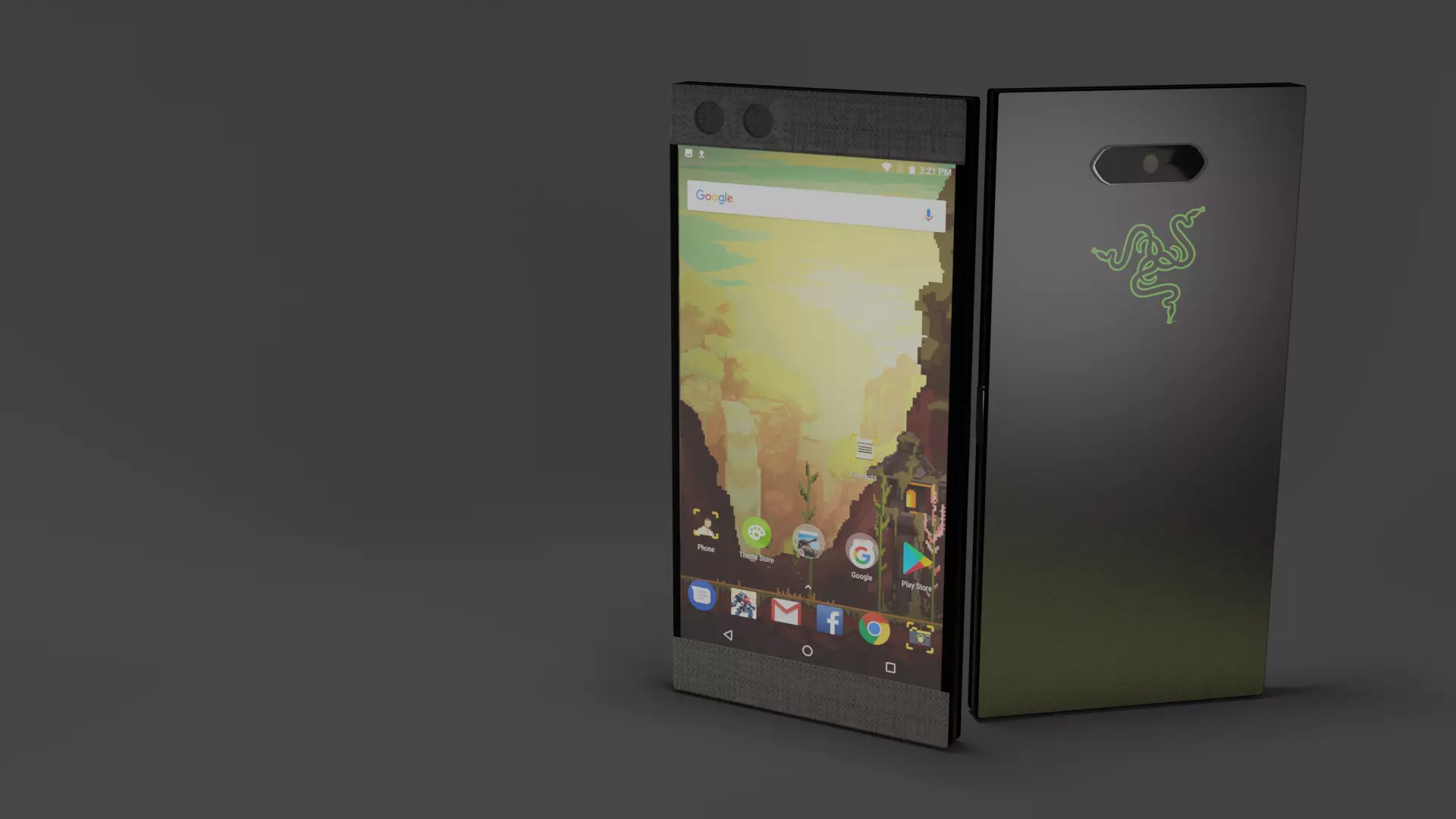 Razer Phone Free 3D model