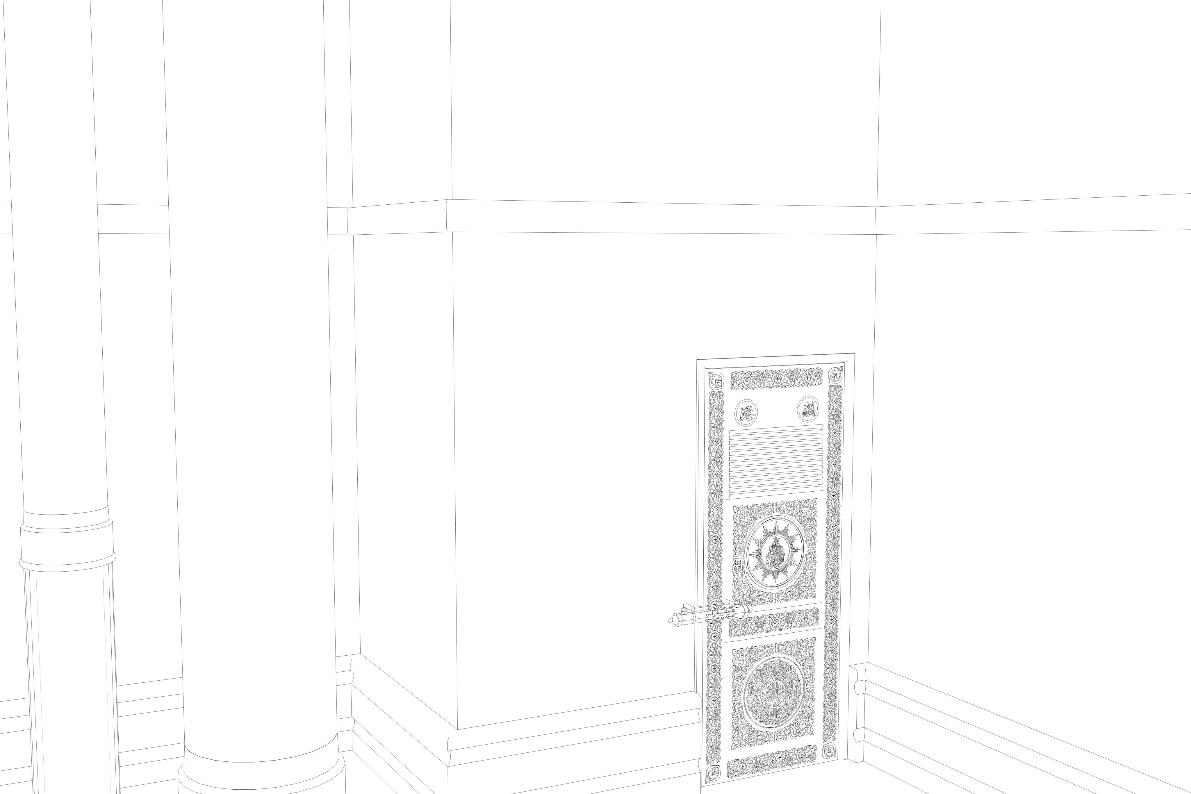 Muslims Kaaba Low-poly 3D model 3D model_27