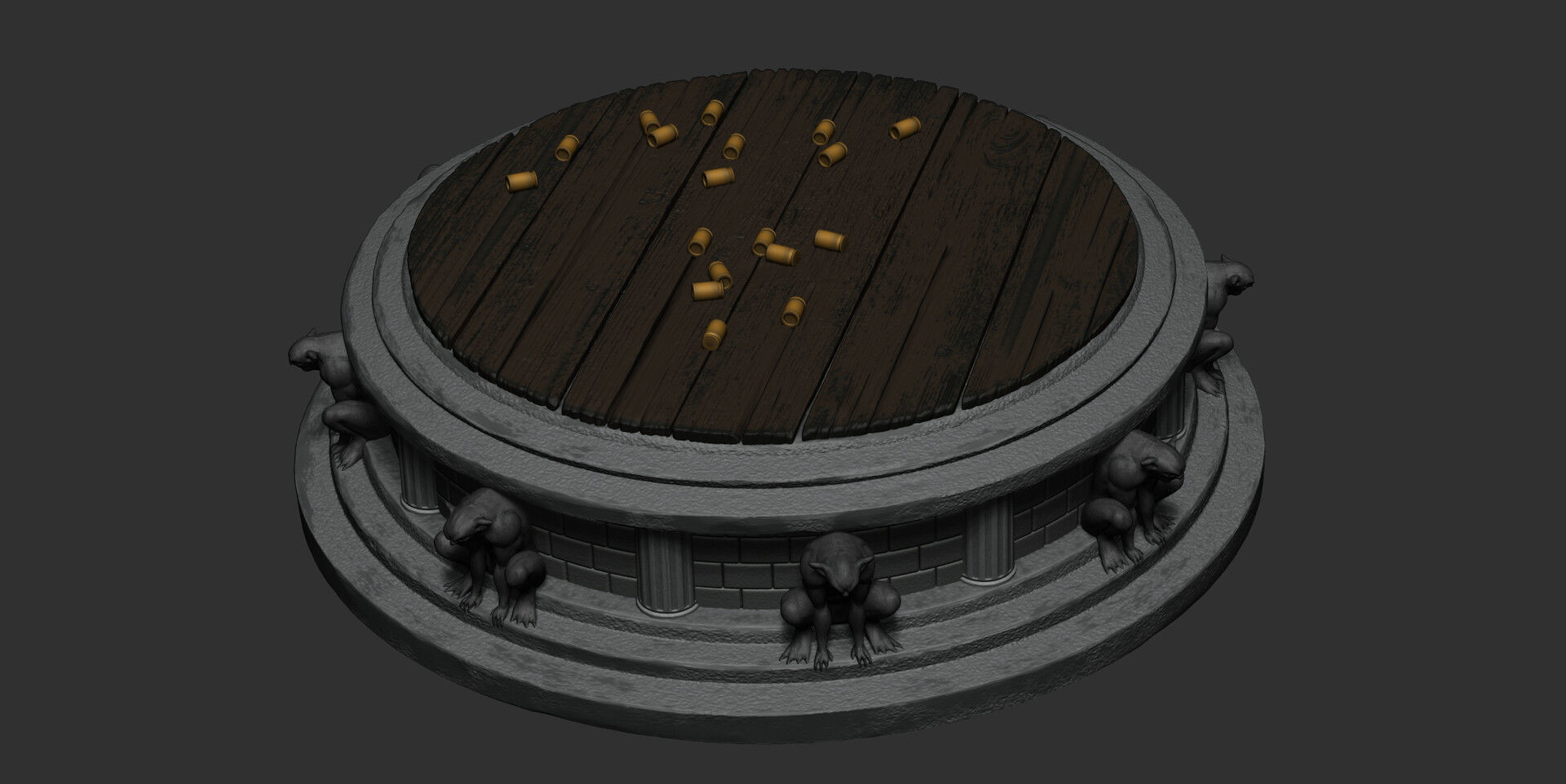 Kingpin classic 3d print STL Spiderman punisher marvel villian 3D print model_6