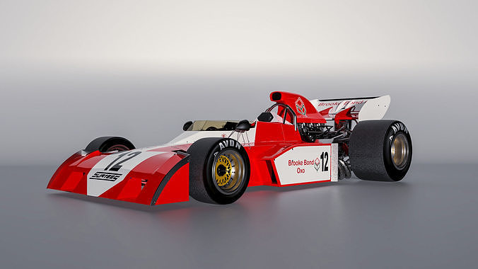 Surtees TS9B 1971 3D Model 3D model