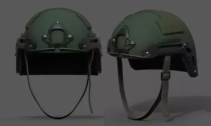 Helmet military combat fantasy futuristic 