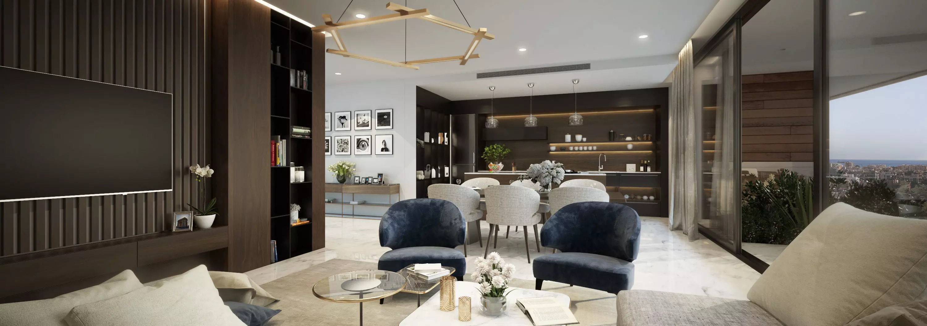 Apartment Interior 3D model_0