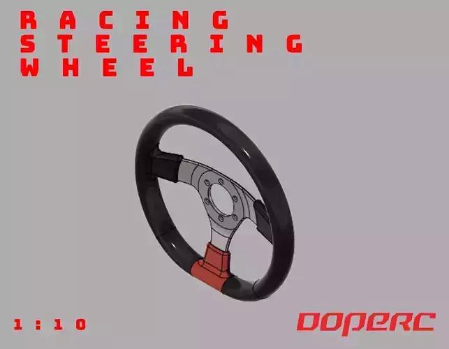 1to10 RC Sparco Racing Wheel 3D print model