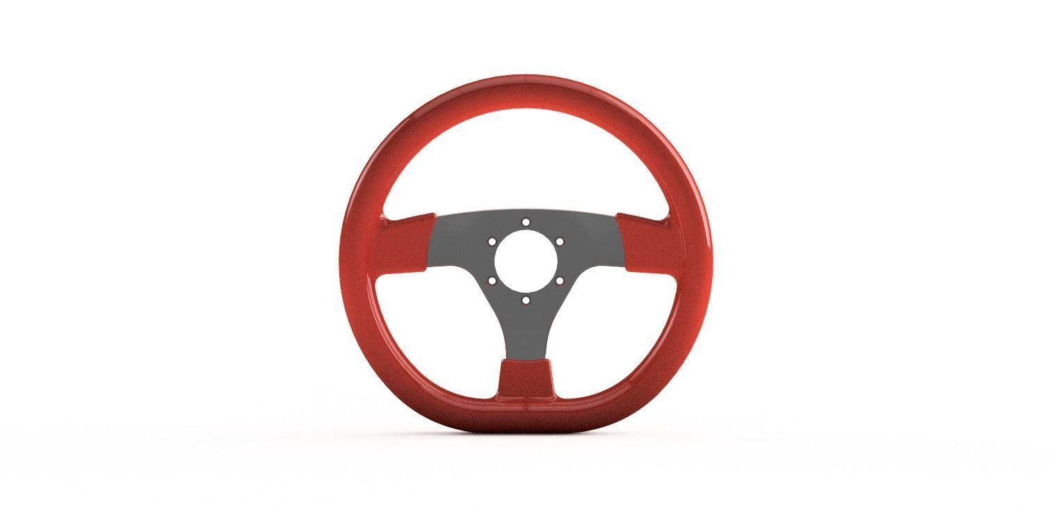 1to10 RC Sparco Racing Wheel 3D print model_2