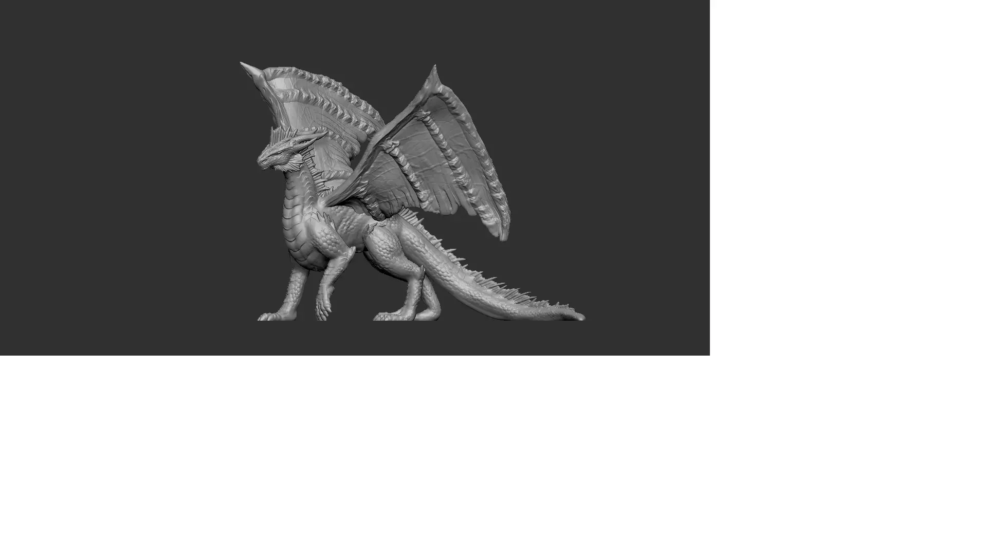 Dragon 3D model_0