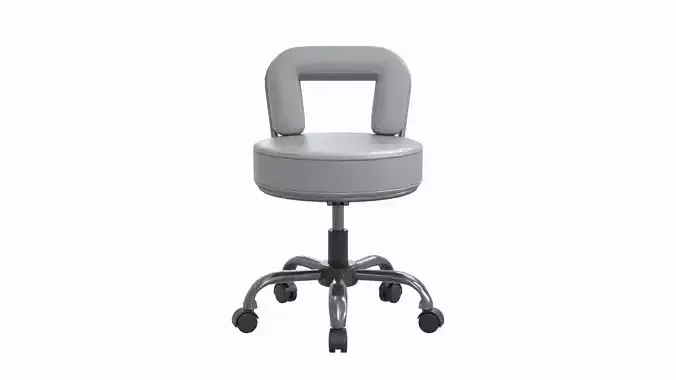 salon chair Low-poly 3D model