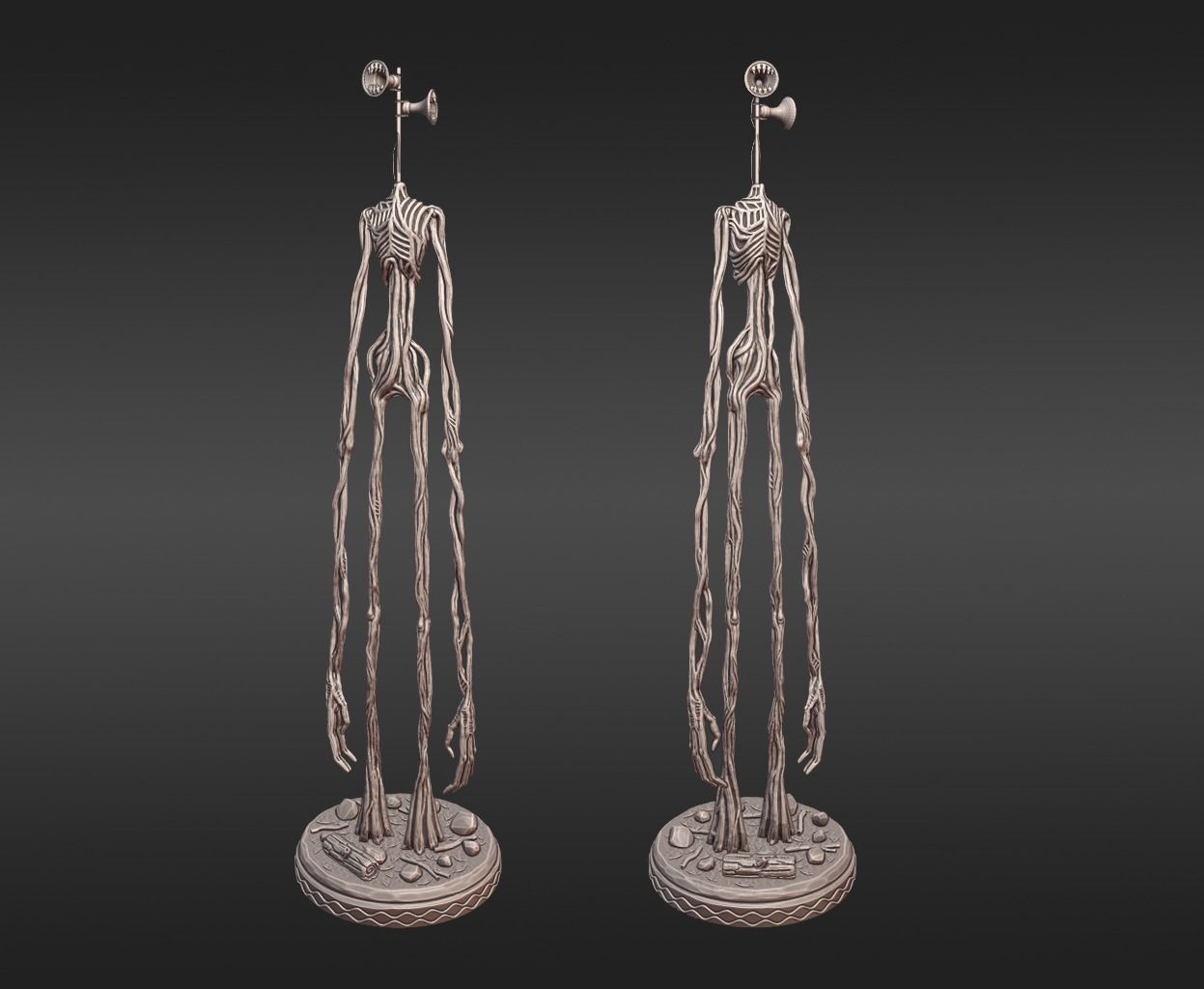 Siren Head SCP 3D model_1