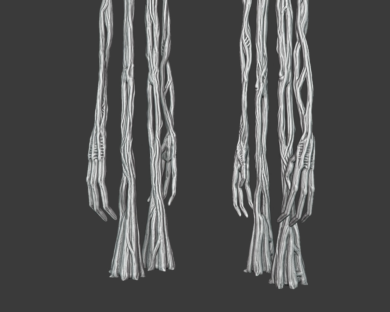 Siren Head SCP 3D model_9