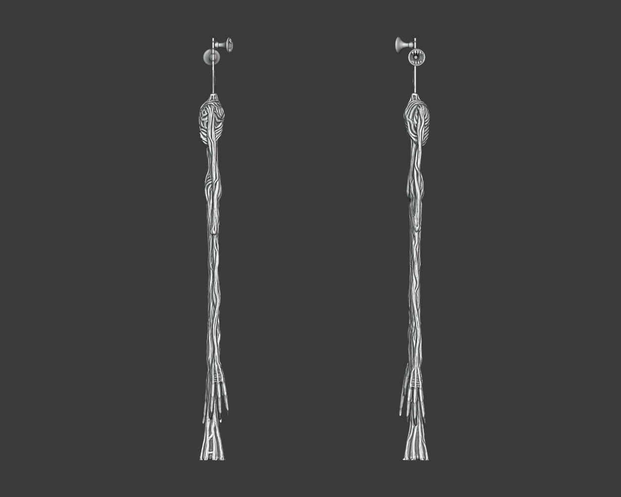 Siren Head SCP 3D model_3