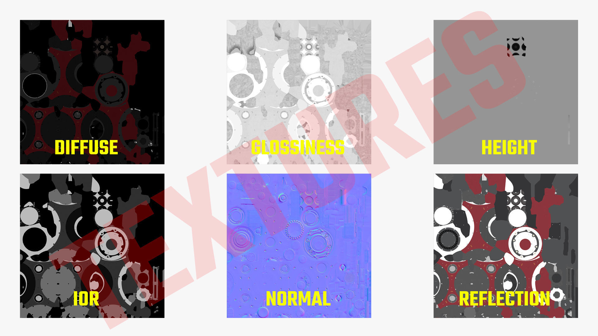 drone robot Low-poly 3D model_14