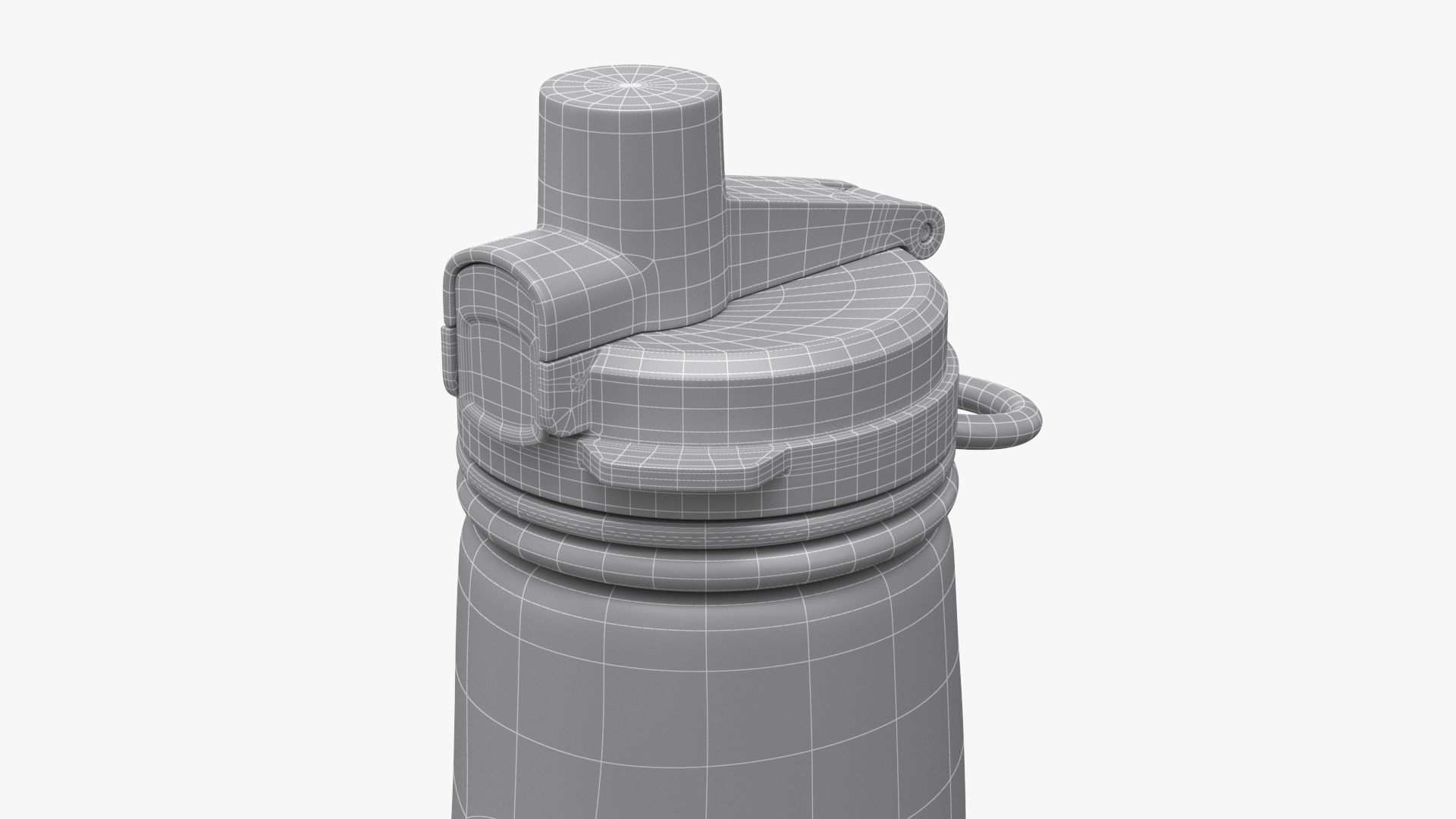 water bottle 3D model_11
