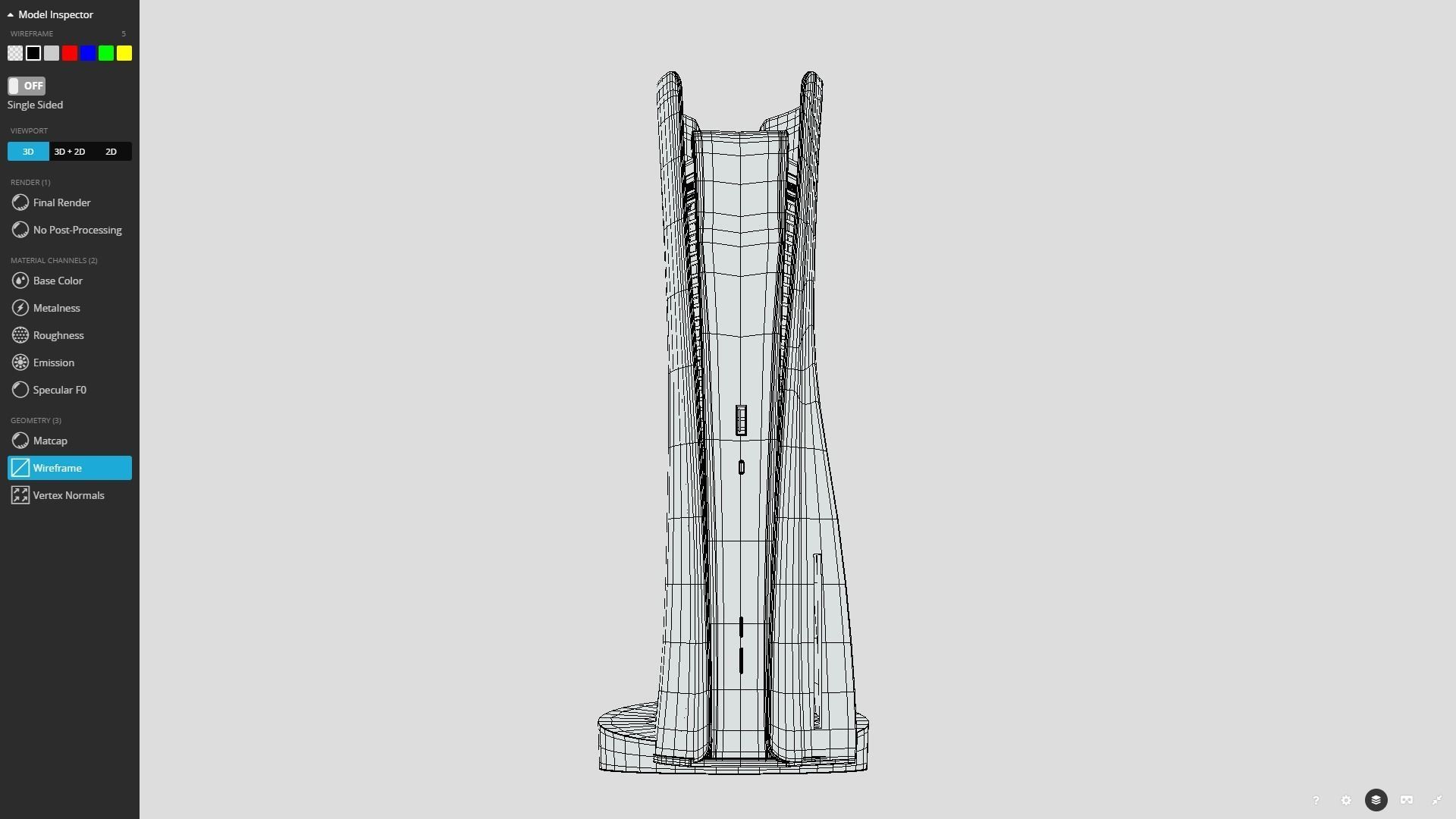 PlayStation 5 gaming console Low-poly 3D model_16