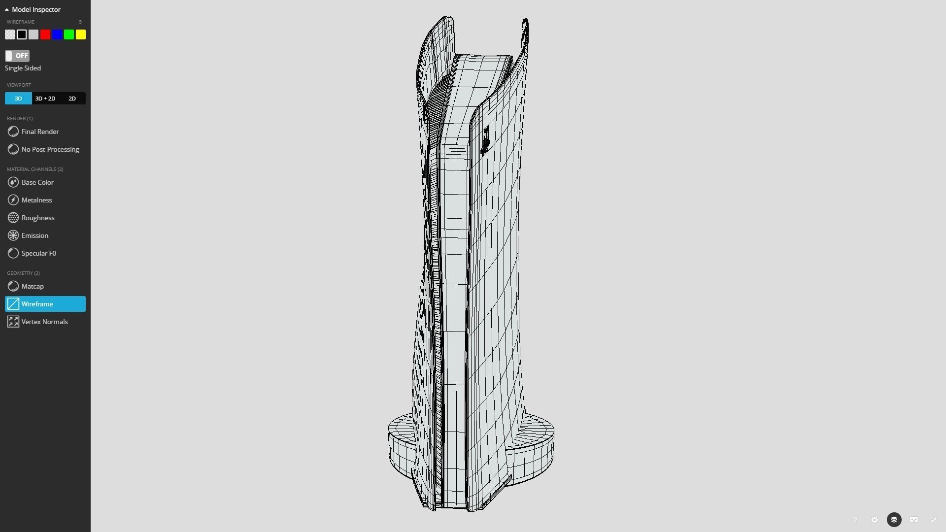 PlayStation 5 gaming console Low-poly 3D model_18