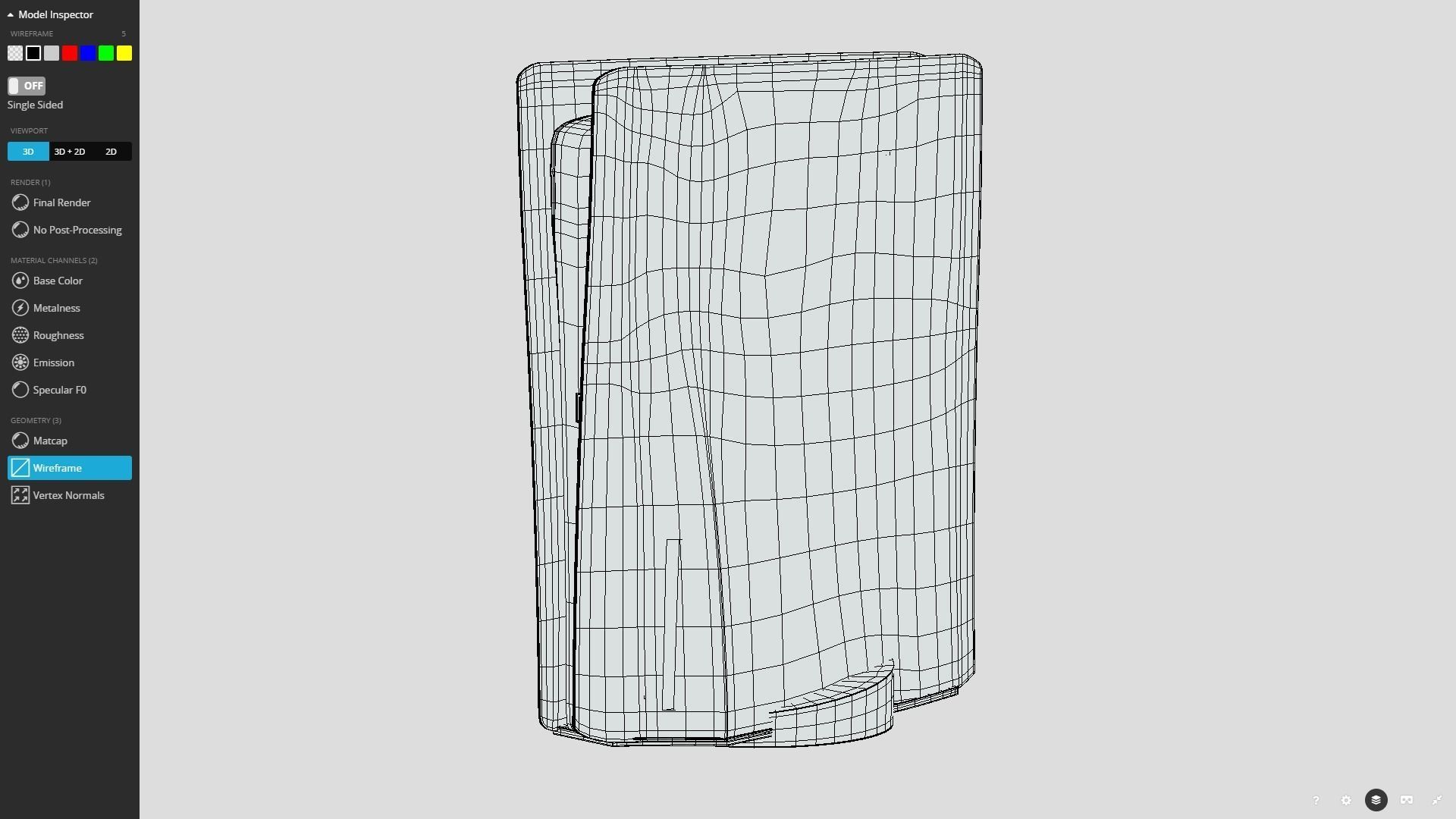 PlayStation 5 gaming console Low-poly 3D model_17