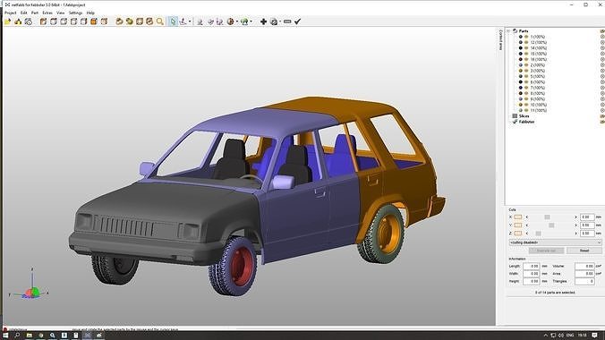 Toyota Tercel 4wd 1986  Body For Print 3D print model 7