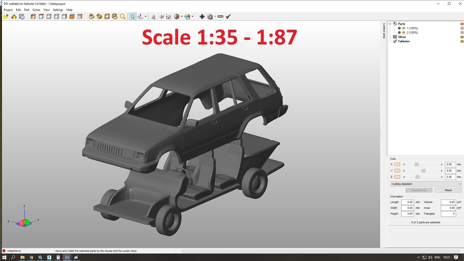 Toyota Tercel 4wd 1986 Body For Print 3D print model_10