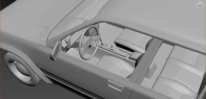 Toyota Tercel 4wd 1986  Body For Print 3D print model 5