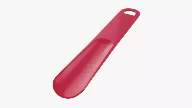 Shoehorn small plastic type 3 red