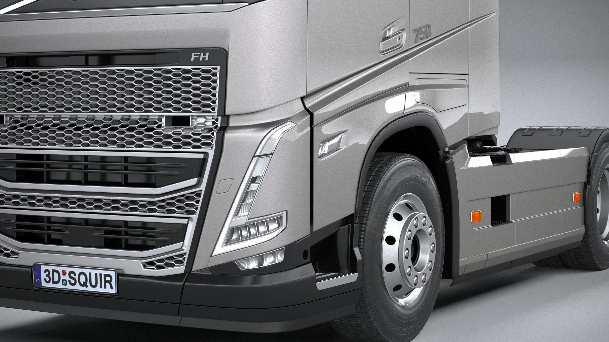 Volvo FH16 2020 3D model_4